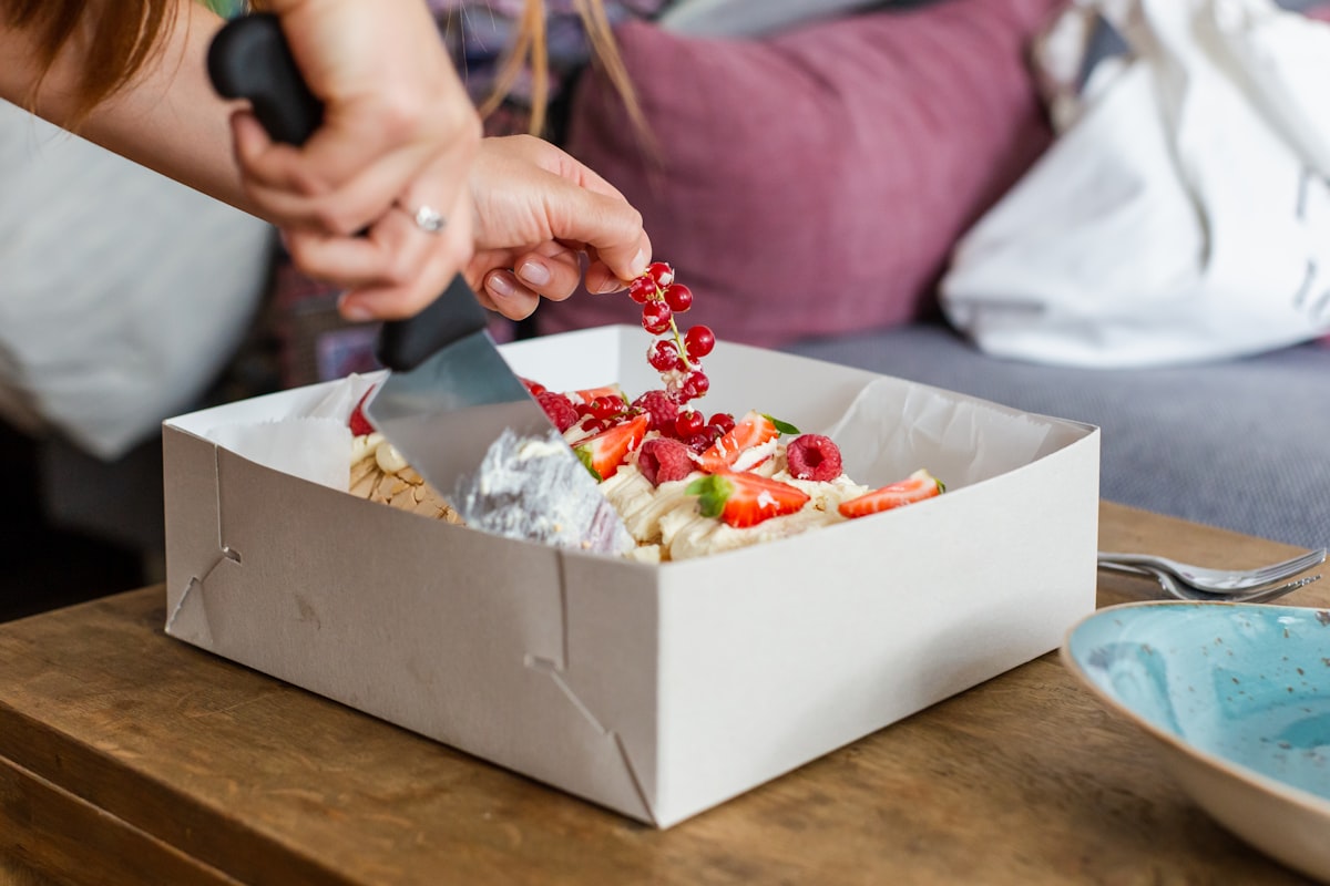 Nutritionist preparing healthy meals